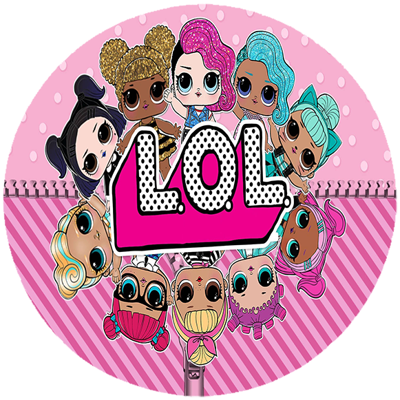 Opłatek na tort lol Suprise zdjęcie 1
