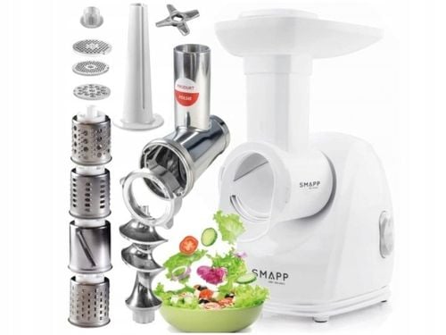 MASZYNKA DO MIĘSA SMAPP 489.81 2000W MBS + SZATKOWNICA 4 BĘBNY na Arena.pl