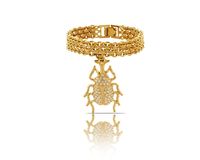 bransoletka bismark skarabeuszem z kolekcji beetle brilliance