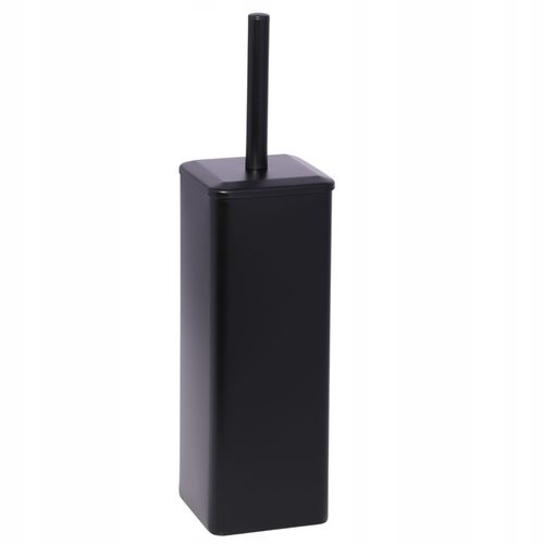 Szczotka do WC toalety łazienki czarna zamknieta loft łazienkowa toaletowa na Arena.pl