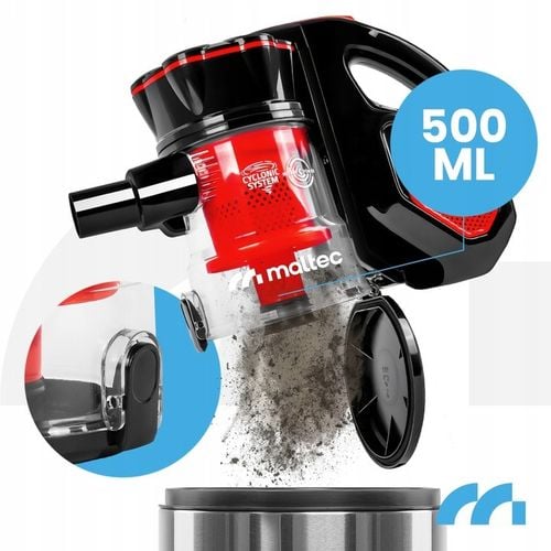 MOCNY LEKKI MAŁY ODKURZACZ RĘCZNY PIONOWY CYKLONOWY BEZWORKOWY NA na Arena.pl