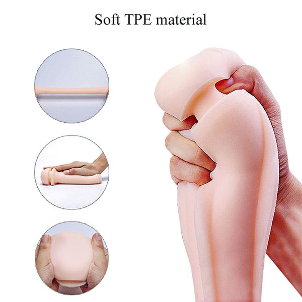 Masturbator-Vibrating Masturbation Cup USB 10 function + Interactive Function / Double Ends zdjęcie 6