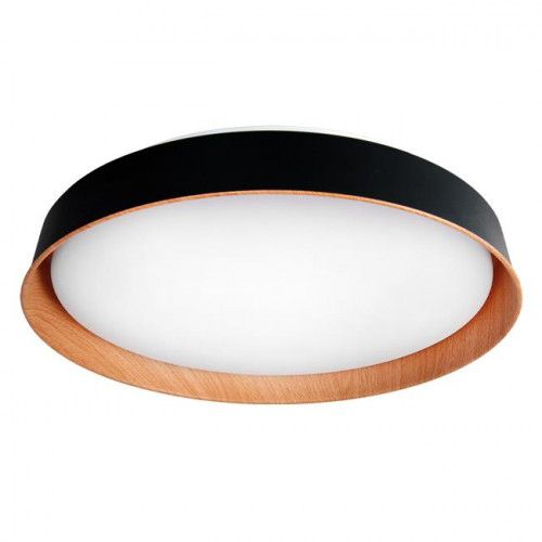 PLAFON LED 54W 3CCT ŚCIEMNIALNY PILOT CZARNY DREWNO na Arena.pl