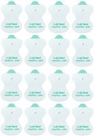 16x ELEKTRODY ŻELOWE ELEKTROSTYMULATOR TENS EMS