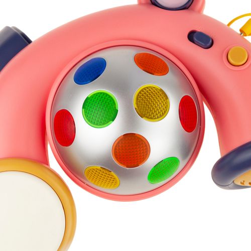 RJ2835 MIKROFON KARAOKE NA STATYWIE KULA DISCO MP3 DLA DZIECI MAŁA GWIAZDA na Arena.pl