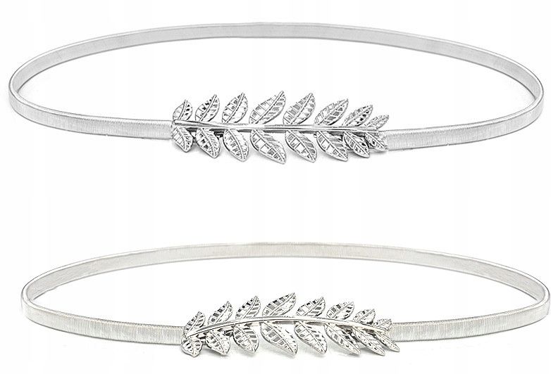 Sprężyna Snake Pancerka Pasek Damski Liście Liść zdjęcie 2