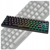 KLAWIATURA GAMINGOWA MECHANICZNA DELTACO MINI RGB PODŚWIETLANA 65% PORĘCZNA