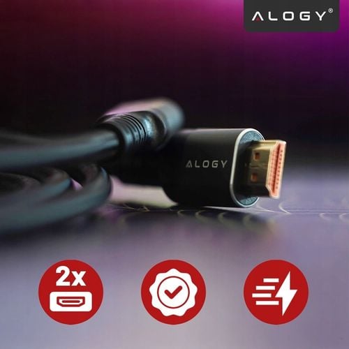 Kabel HDMI 2.1 PREMIUM ULTRA High Speed 8K/60HZ 4K/120HZ 1.5m na Arena.pl
