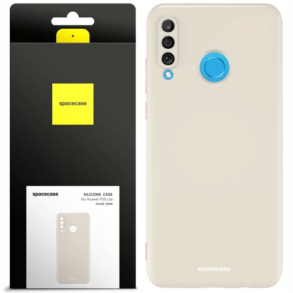 Spacecase Silicone Case Huawei P30 Lite Bone zdjęcie 1