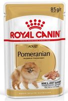 Karma opracowana dla dorosłych psów rasy Pomeranian Royal Canin Pasztet 85g
