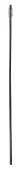 fetish collection bat trzcinowy z powłoką winylową 75 cm czarny