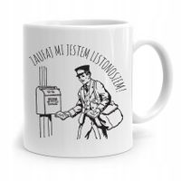 Kubek Prezent Dla Listonosza Zaufaj Mi! Z Nadrukiem Ze Zdjęciem