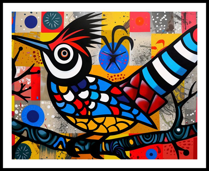 Plakat 76x60,5cm Ptak Na Wznak zdjęcie 3