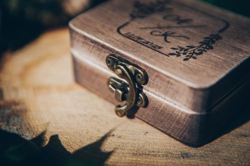 Pudełko na Obrączki - seria 2024 Ślub/Wesele na Arena.pl