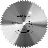 YATO TARCZA BEZ WIDII DO DREWNA 500 x 32 mm 60T
