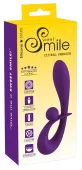 sweet smile clit ball - wibrator zakrzywiony z podwojną stymulacją