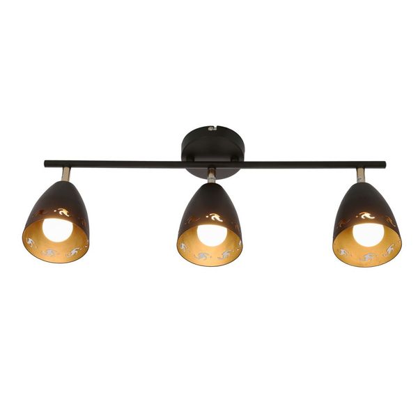 Coty listwa 3x40W E14 czarny zdjęcie 3