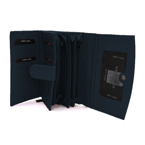 damski portfel matte - granatowy na Arena.pl