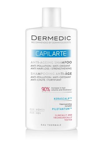 Szampon DERMEDIC CAPILARTE Anti-ageing na Wzrost włosów i Odżywienie, 300ml na Arena.pl