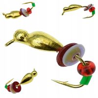 Mormyszka Wolframowa przynęta Podlodowa przelotowa