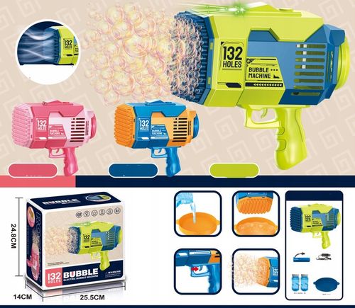 PISTOLET NA BAŃKI BAZOOKA DO BANIEK+ 2szt NAKŁADEK na Arena.pl