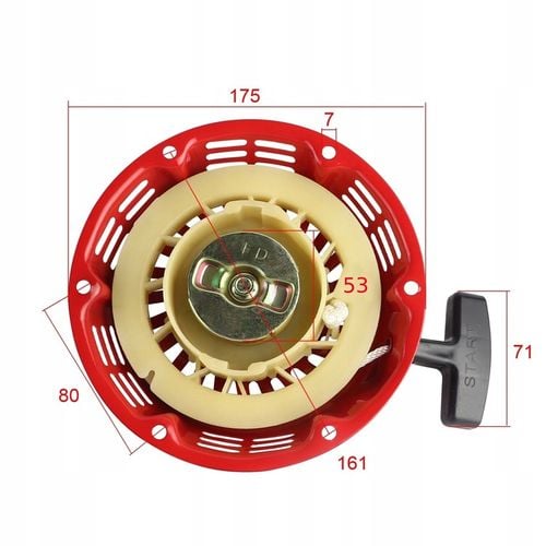 SZARPAK STARTER ROZRUSZNIK POMP SPALINOWYCH AGREGAT AGREGATU na Arena.pl