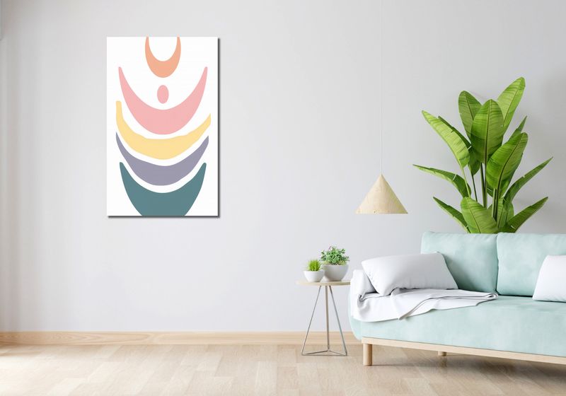 Obraz 60x100cm Geometryczna Utrata zdjęcie 2