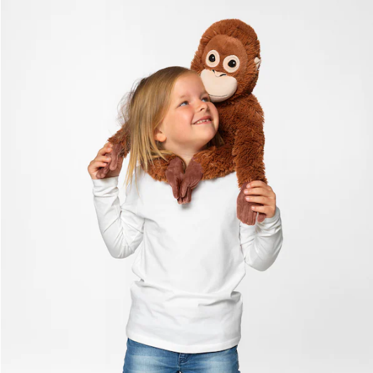 Pluszak orangutan IKEA przytulanka małpka 66 cm na Arena.pl
