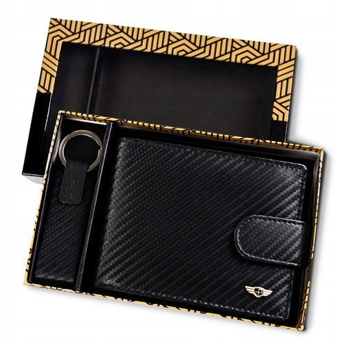 Portfel Peterson skóra naturalna elegancki skórzany z ochroną kart RFID na Arena.pl