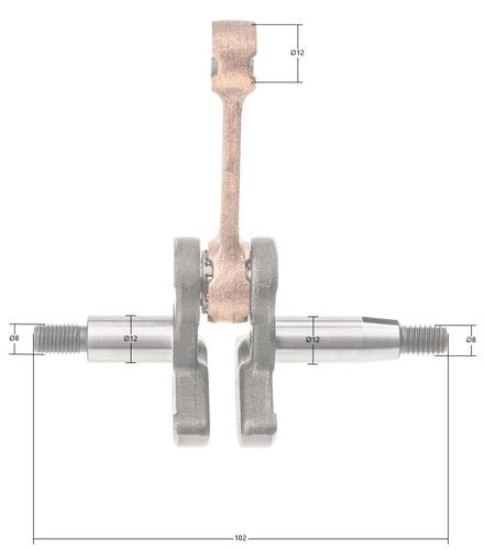 Wał korbowy CEDRUSKW35 425219 na Arena.pl