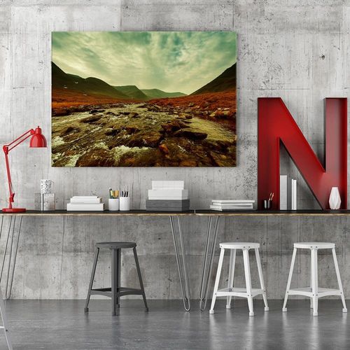 Obraz na płótnie - Canvas, Rwąca rzeka 3 120x80 na Arena.pl