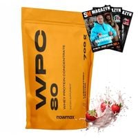 nowmax WPC80 WHEY PROTEIN 700 g BIAŁKO SERWATKA ODŻYWKA BIAŁKOWA PISTACJOWA