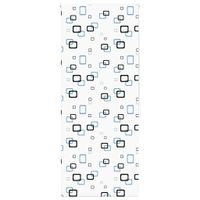 Roleta prysznicowa 90x240 cm Szerokość tkaniny 86 cm