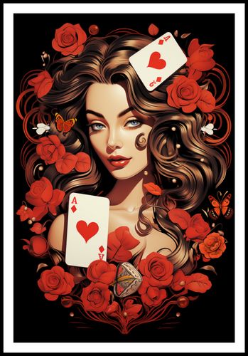 Plakat 68x101cm Różany Hazard na Arena.pl