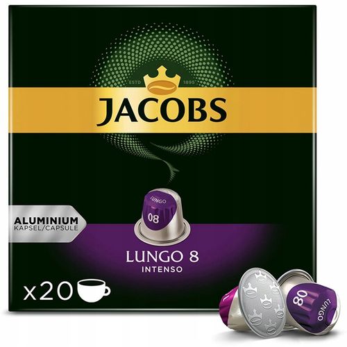 KAWA NESPRESSO JACOBS LUNGO INTENSO 100 kapsułek na Arena.pl