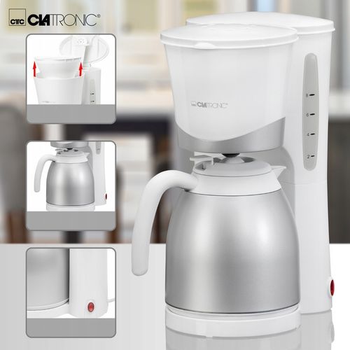 EKSPRES PRZELEWOWY DO KAWY KAWIARKA Z TERMOSEM + TERMOS 870W 1L na Arena.pl