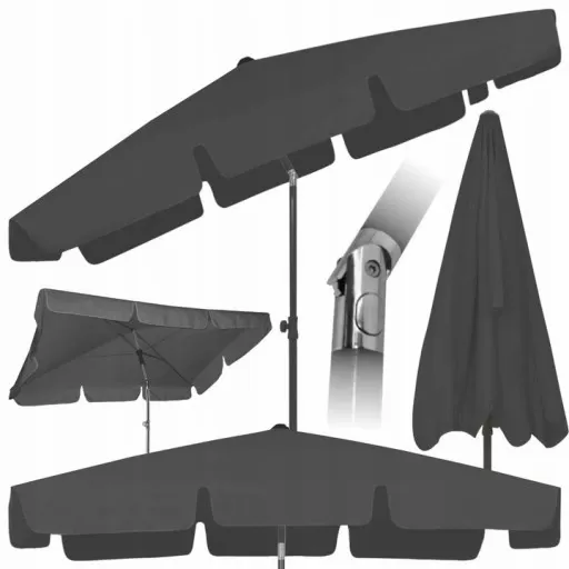 PARASOL SKŁADANY BALKONOWY PLAŻOWY OGRODOWY TARAS zdjęcie 1