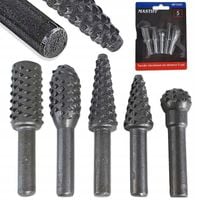 FREZ TARNIK DO DREWNA TRZPIENIOWY FREZY GRYZAKI x5 ZESTAW FREZÓW