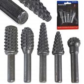 FREZ TARNIK DO DREWNA TRZPIENIOWY FREZY GRYZAKI x5 ZESTAW FREZÓW