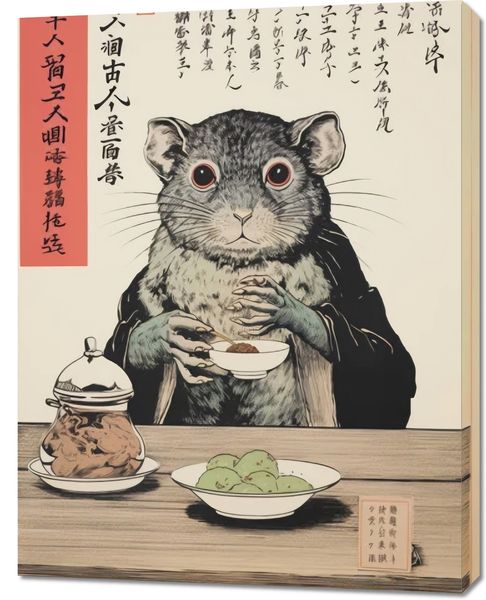 Obraz 70x90cm Kulinarne Rozważania zdjęcie 1