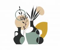 Plakat 60x50cm Modernistyczna Kompozycja