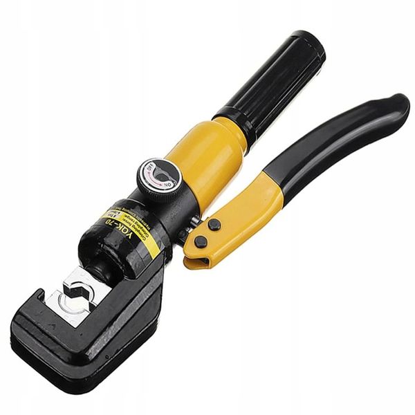 ZACISKARKA HYDRAULICZNA PRASKA DO KABLI PRZEWODÓW MATRYCE 4-70 MM zdjęcie 2
