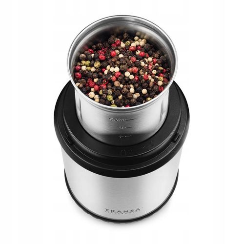 Młynek elektryczny i ROZDRABNIACZ do ziaren kawy ziół orzechów 2w1 na Arena.pl