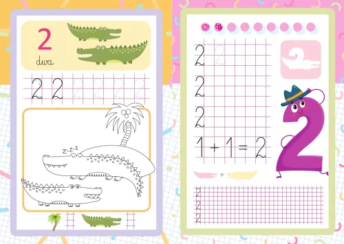 Bajkowe Cyferki Z Naklejkami na Arena.pl