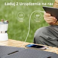 Przenośna ładowarka solarna panel solarny Anker Solix PS30 30W USB-C USB-A