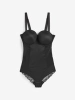 Koronkowe, lekko usztywniane body DD+ NEXT 80DD (bez ramiączek)