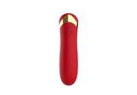 wibrator szminkowy silikonowy czerwony b series cute usb 10 cm