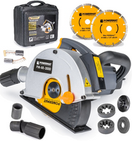 Bruzdownica ELEKTRYCZNA 3000W 150mm Walizka LASER 2LATA GWARANCJA