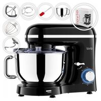 Robot kuchenny MIKSER PLANETARNY Z MISĄ 6.2 L 1900 W MOCNY TRWAŁY AKCESORIA