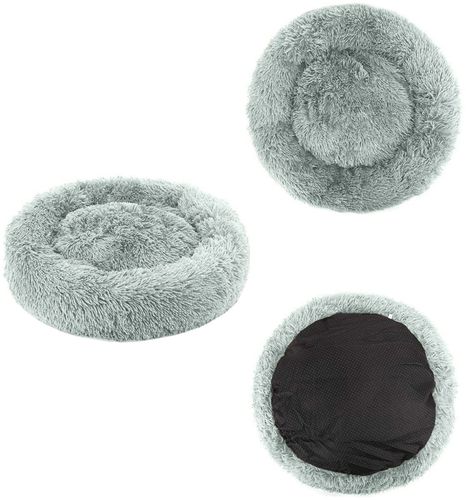 Legowisko pluszowe S 40cm - jasnoszare x 30 na Arena.pl